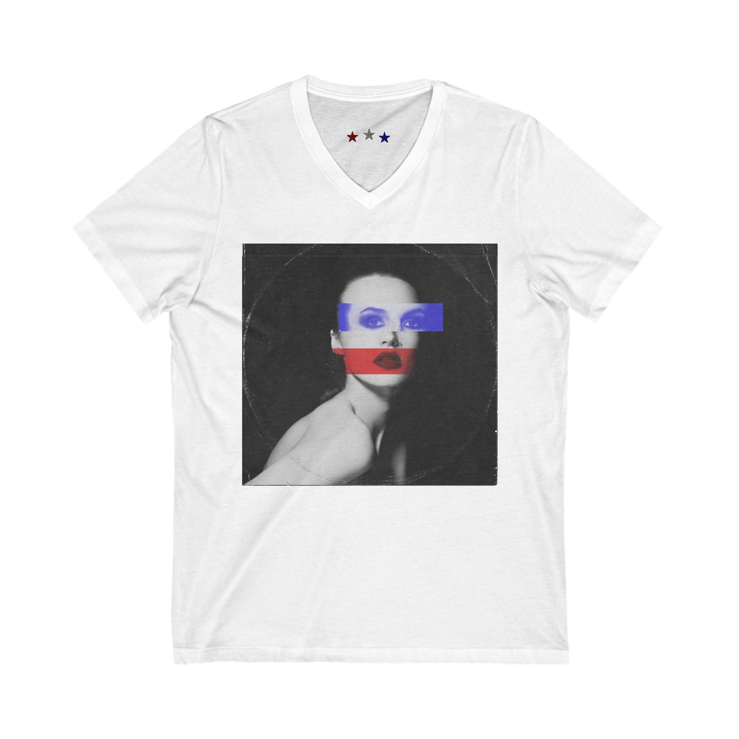 456 Co "Goth Faces" V-Shirt