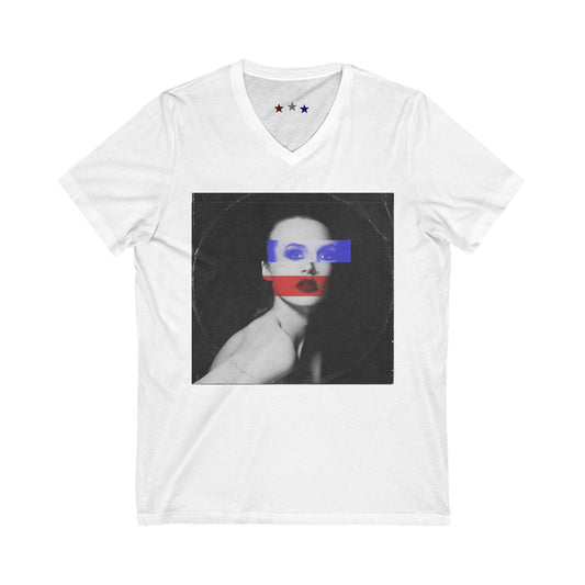 456 Co "Goth Faces" V-Shirt