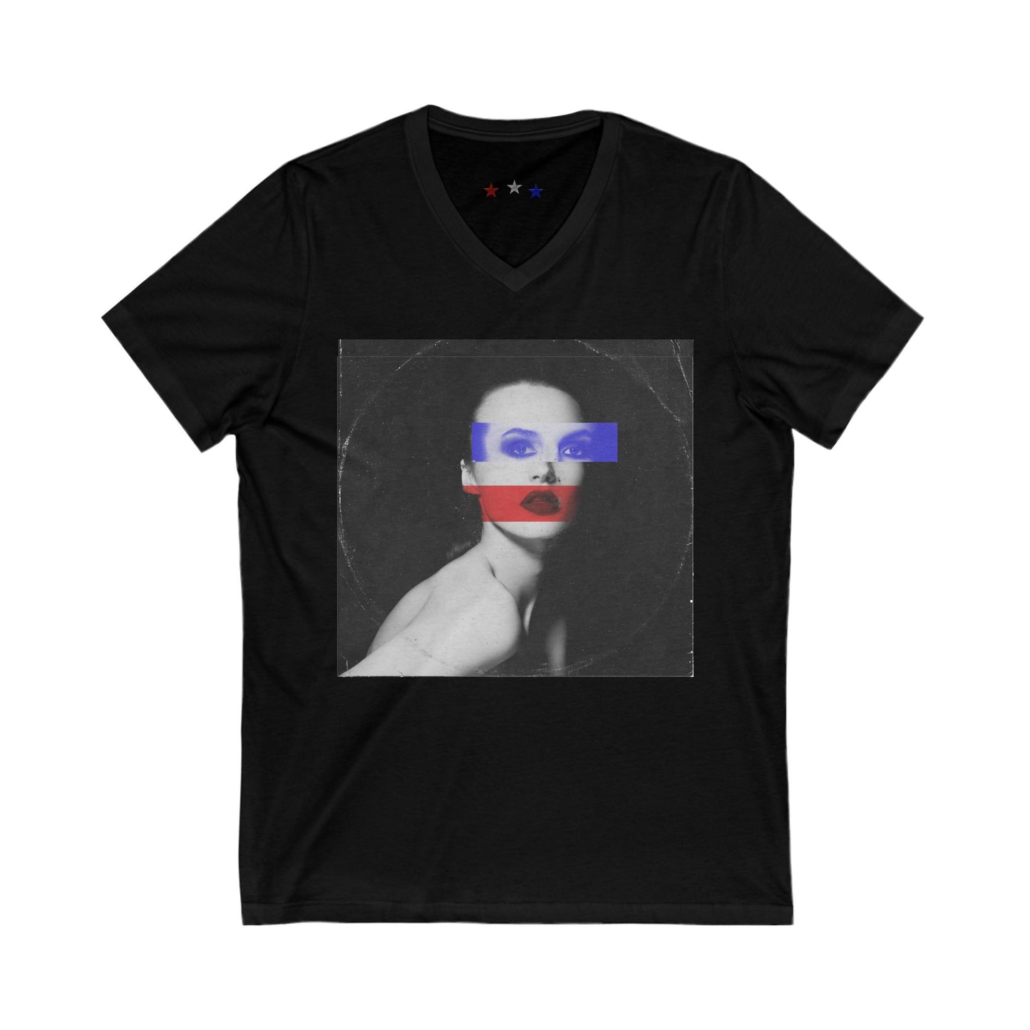 456 Co "Goth Faces" V-Shirt